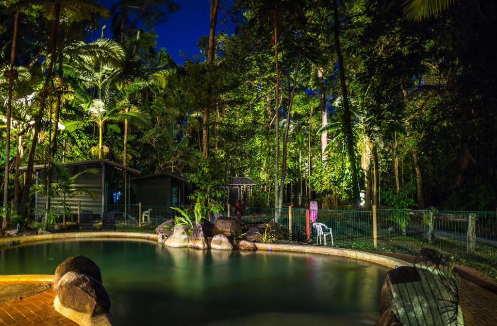 Bazén v ubytování Safari Lodge nebo v jeho okolí