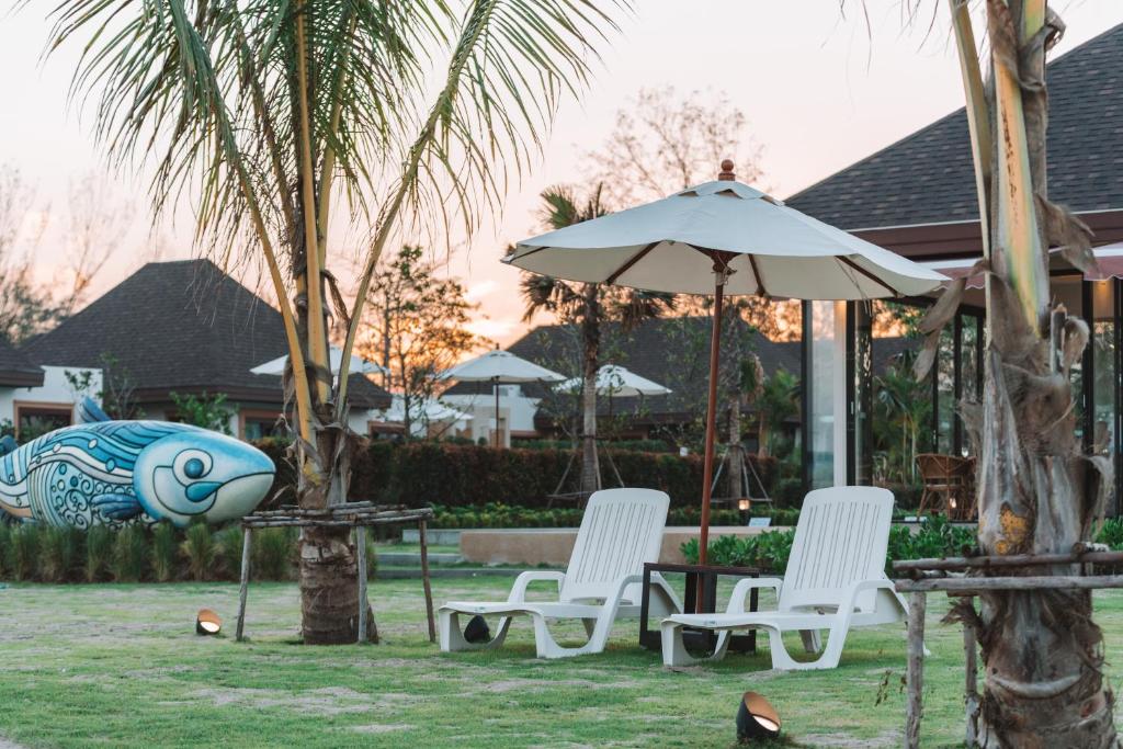 Zahrada ubytování Triple Tree Beach Resort