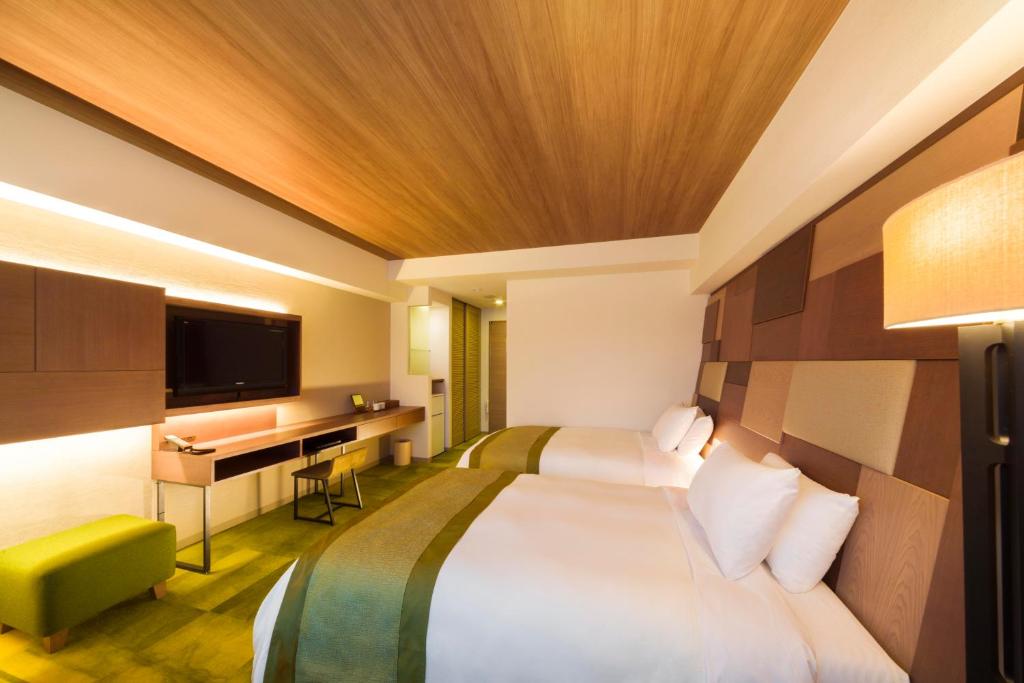 TV a/nebo společenská místnost v ubytování Izumigo AMBIENT Tateshina Hotel
