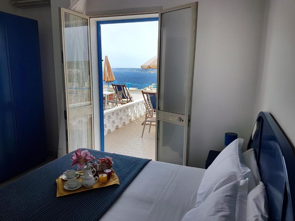 Balkón nebo terasa v ubytování Hotel Degli Ulivi