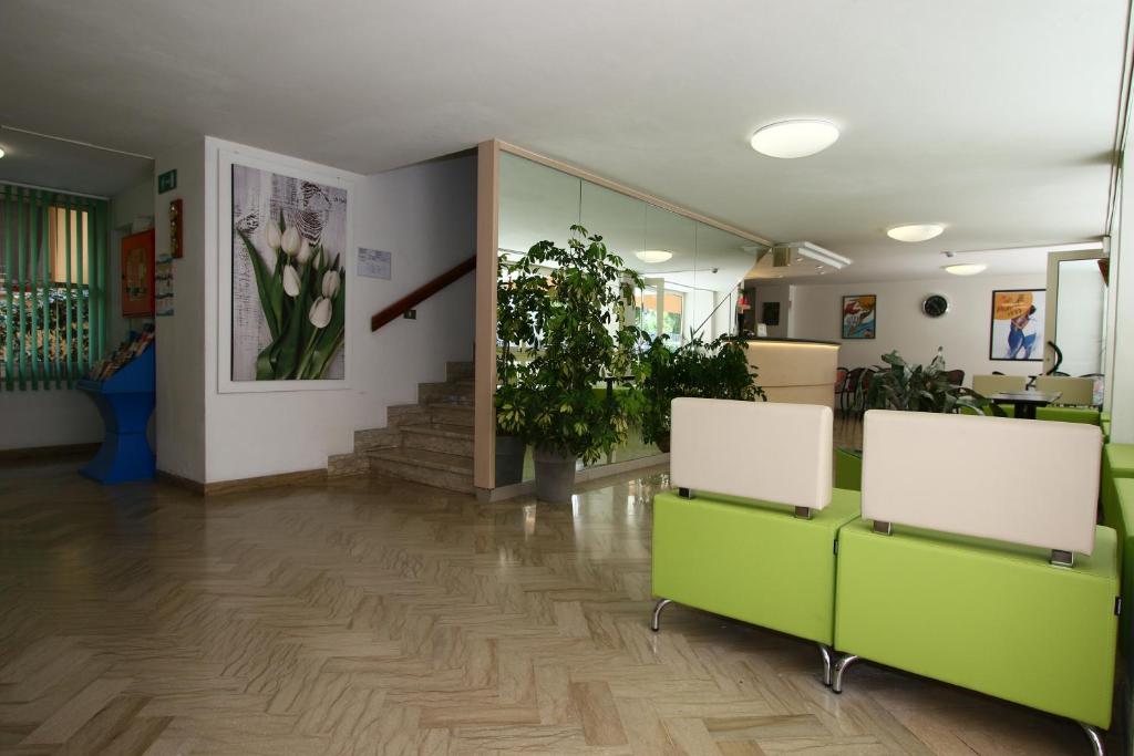 Vstupní hala nebo recepce v ubytování Hotel Tre Assi