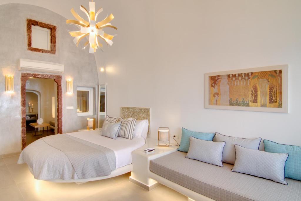 Voodi või voodid majutusasutuse Secret Legend Suites toas