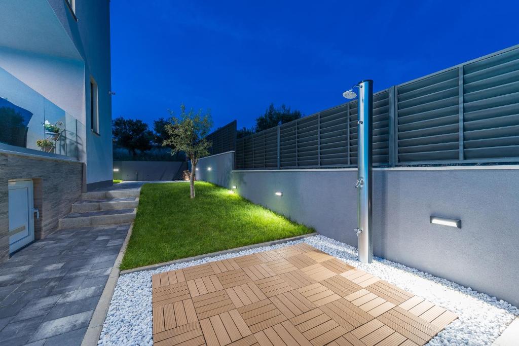 Ogród w obiekcie Villa Franica Zadar