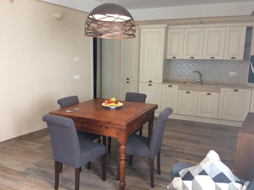 A kitchen or kitchenette at Taverna del Puccini