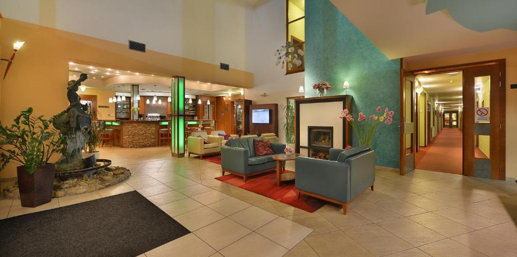 Posezení v ubytování Wellness Hotel Happy Star