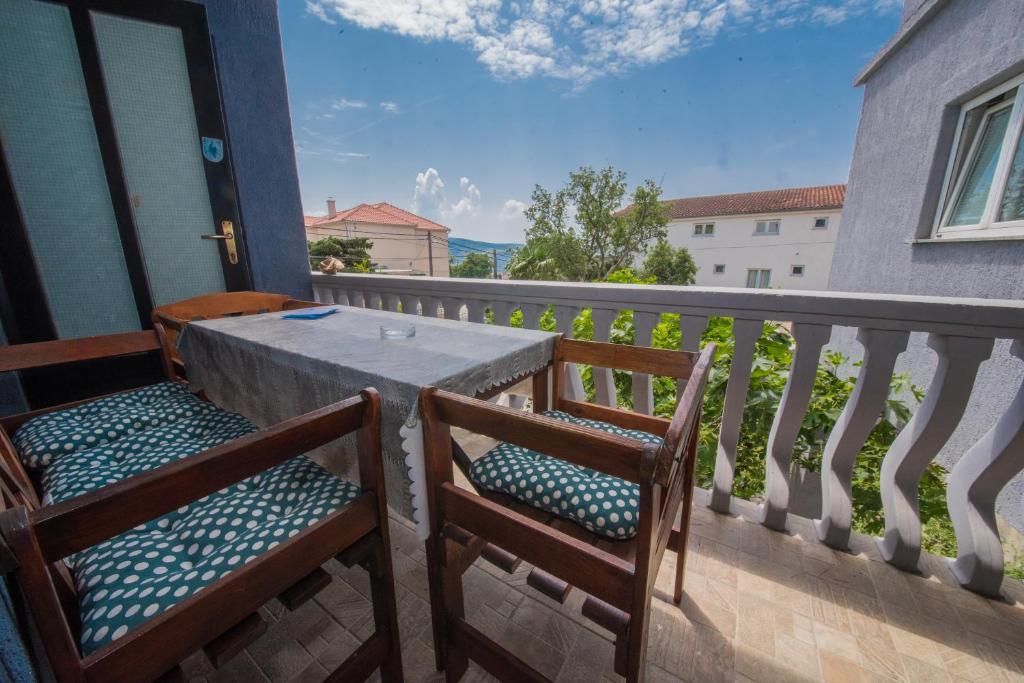 Balkón alebo terasa v ubytovaní Apartment Bušljeta