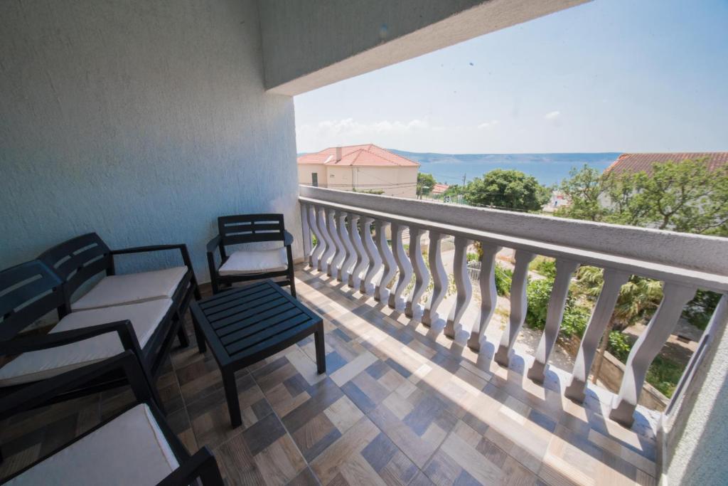 Balkón alebo terasa v ubytovaní Apartment Bušljeta