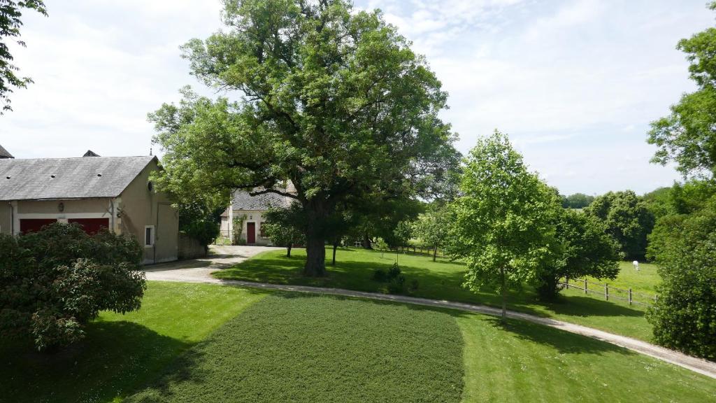 Zahrada ubytování B&B Château de Preuil