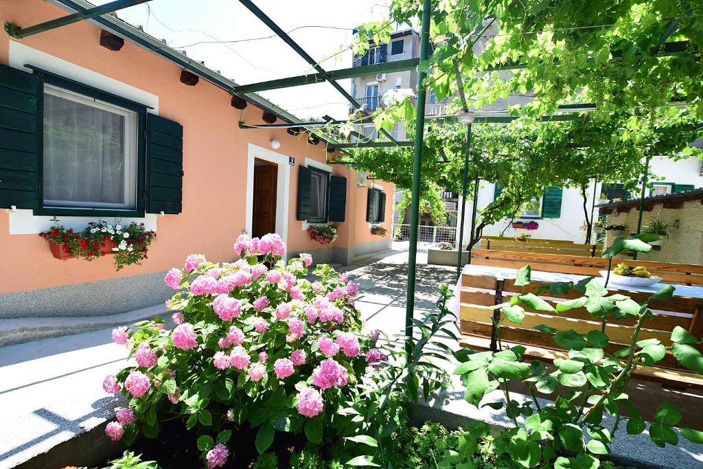 Zahrada ubytování Apartments Odrina