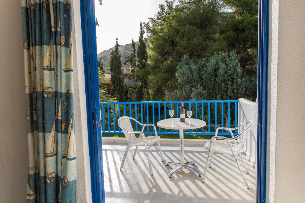 Balkon lub taras w obiekcie Vassilis Studios