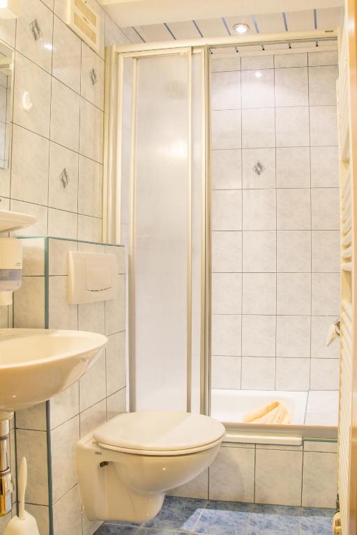Kúpeľňa v ubytovaní Hotel Gell