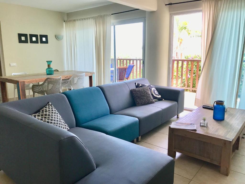 Posezení v ubytování Palapa Beach Resort Curacao
