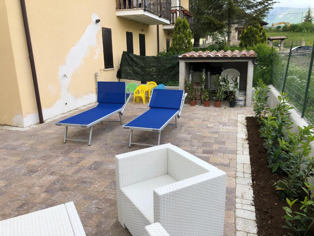 Balkón nebo terasa v ubytování Appartamento in residence Ovindoli