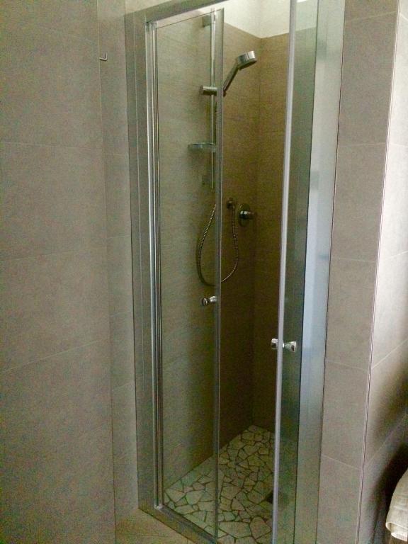 Koupelna v ubytování Hotel Real