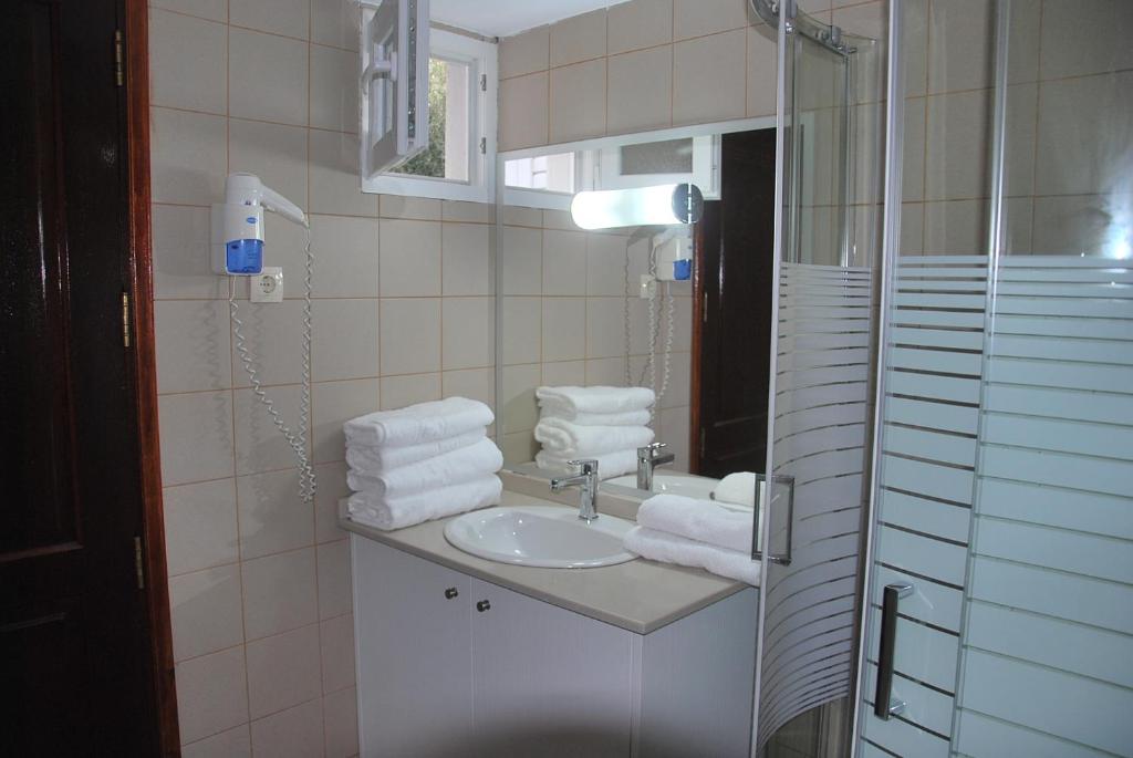 Koupelna v ubytování Laskas Apartment