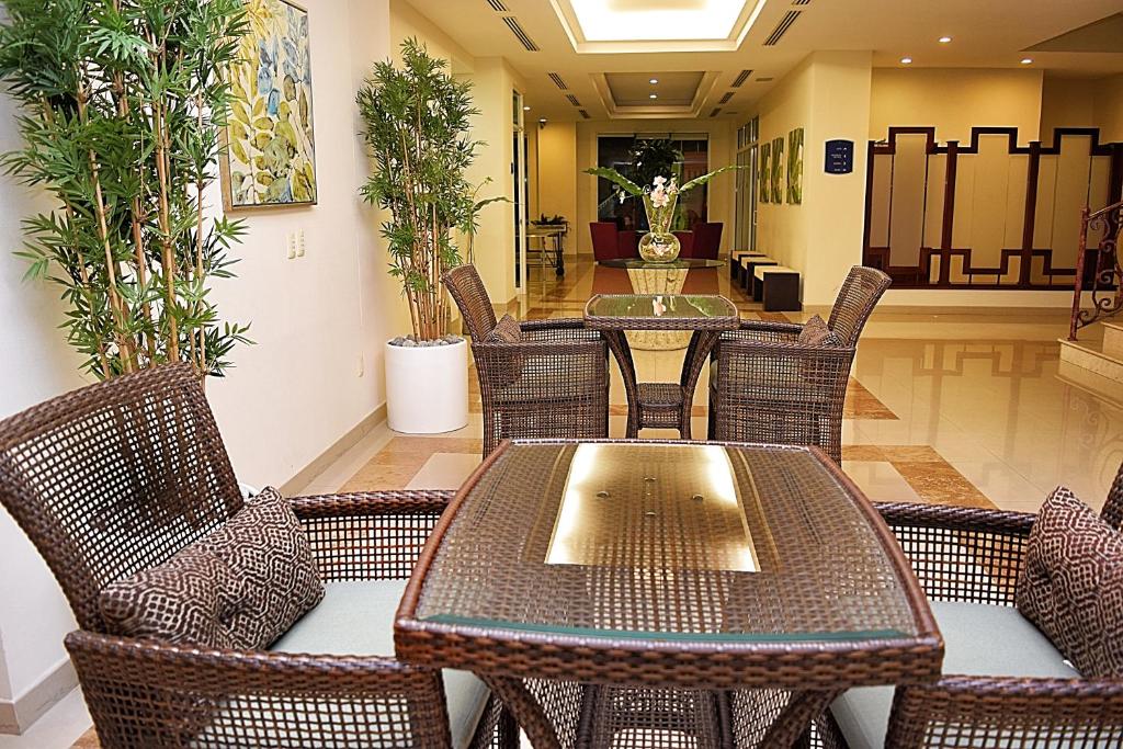 Posezení v ubytování Astur Hotel & Residence