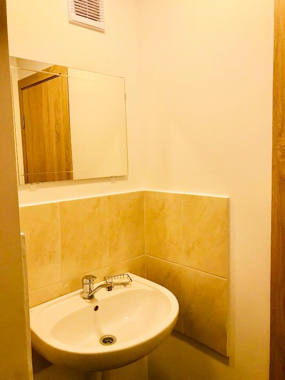 Koupelna v ubytování Savan House "Easy Kaunas"