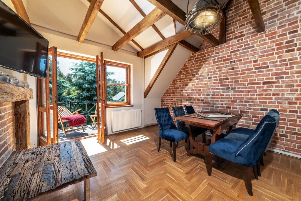 Posezení v ubytování Apartamenty Dom Niezwykly