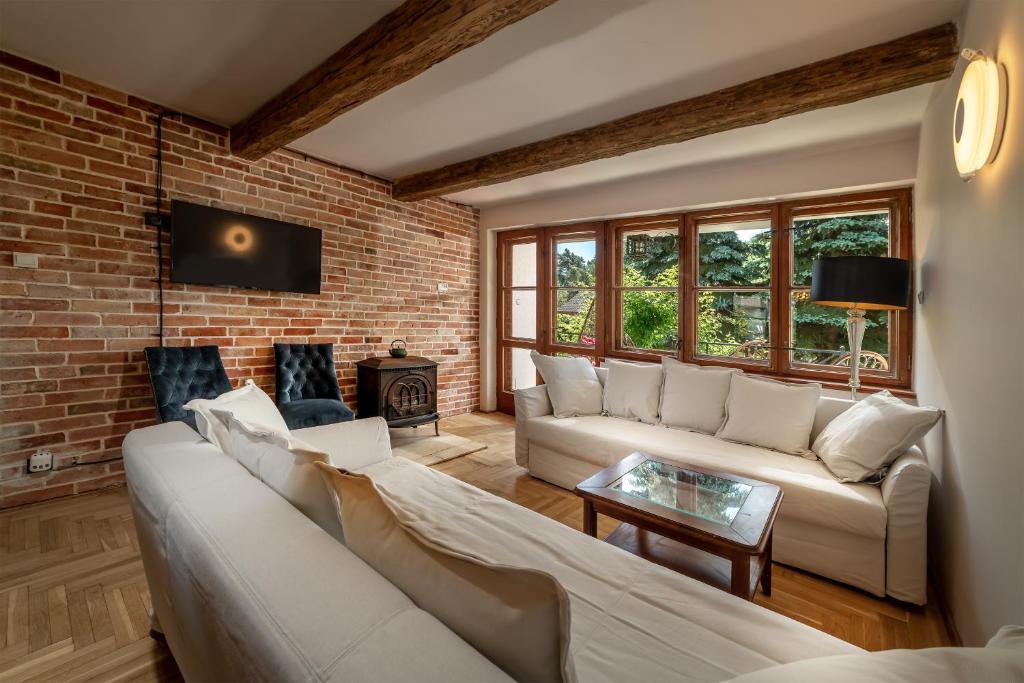Posezení v ubytování Apartamenty Dom Niezwykly