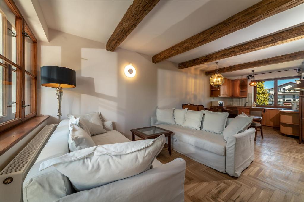Posezení v ubytování Apartamenty Dom Niezwykly