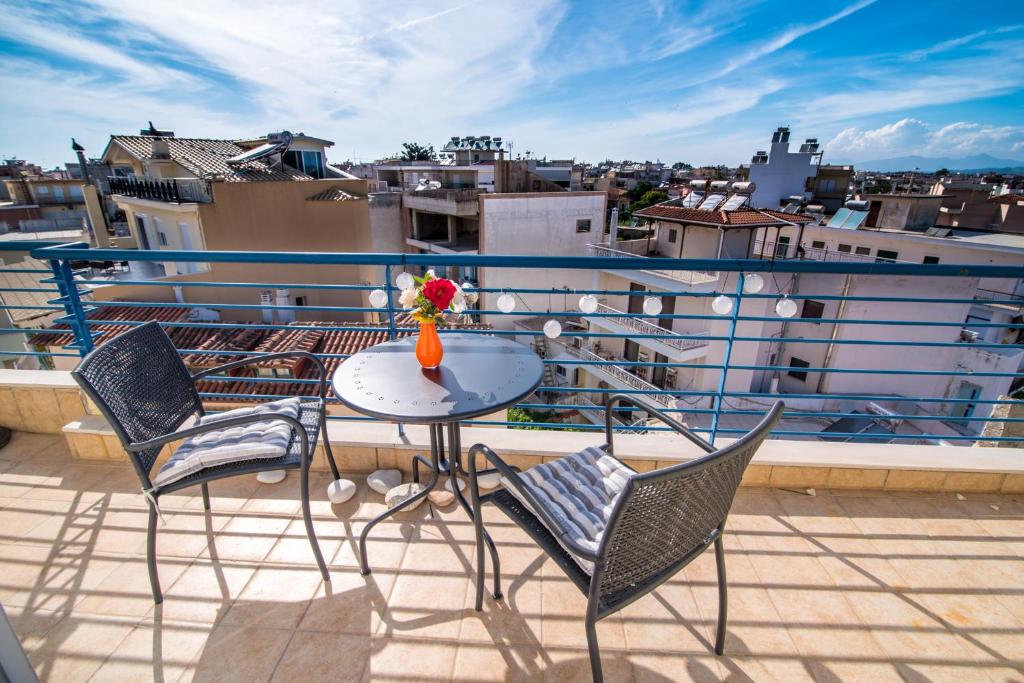 Balkon lub taras w obiekcie Nobel
