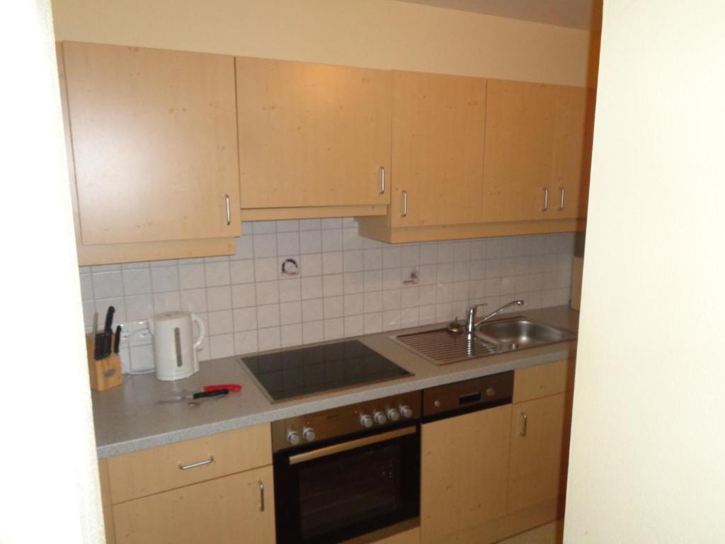 Kuchyňa alebo kuchynka v ubytovaní Holiday-Appartements