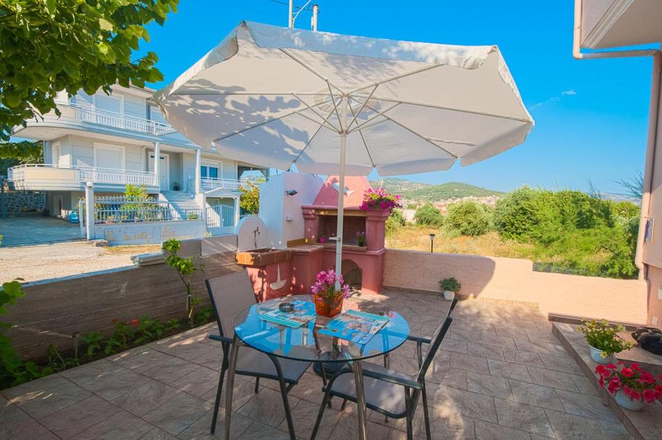Balkon lub taras w obiekcie Villa Kaiti