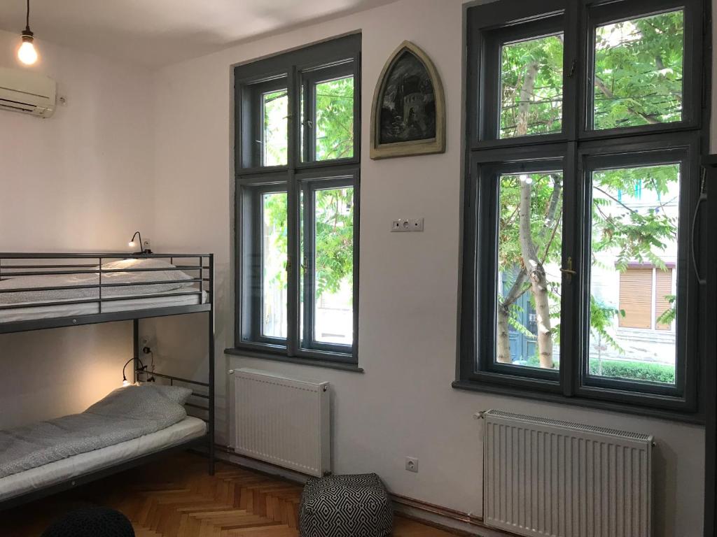 Postel nebo postele na pokoji v ubytování Passpartout Hostel