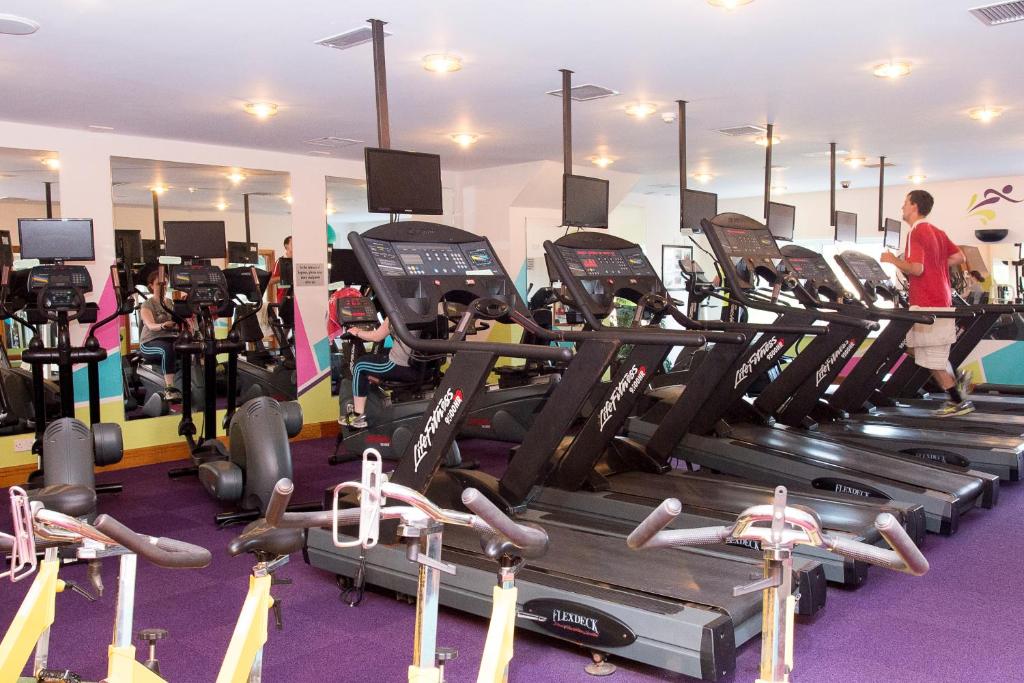 Fitness centrum a/nebo fitness zařízení v ubytování Whitford House Hotel