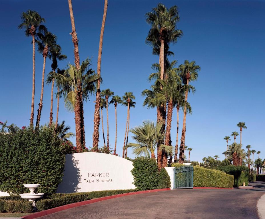 Zahrada ubytování Parker Palm Springs