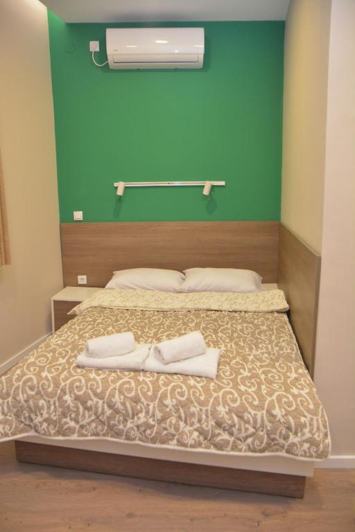 Postel nebo postele na pokoji v ubytování Vila Nova