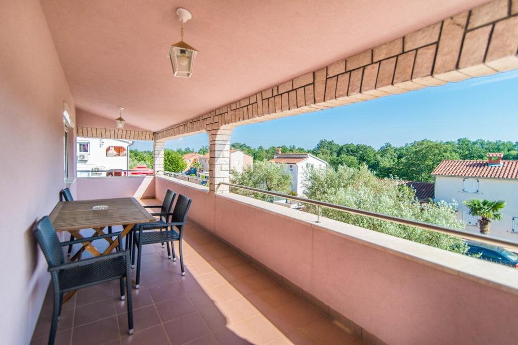 Balkón nebo terasa v ubytování Apartment Salha