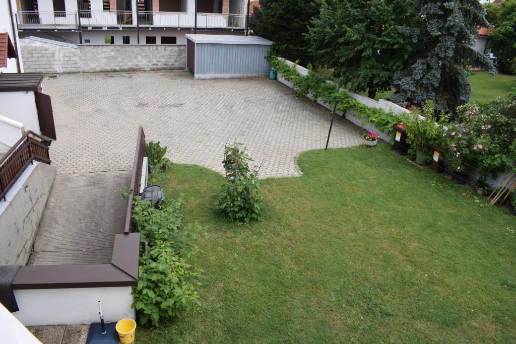 Zahrada ubytování Pension Weinberg