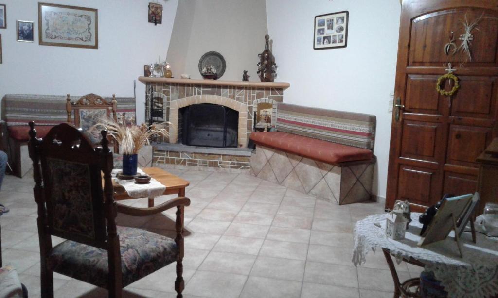 Posezení v ubytování Phaistos Country House