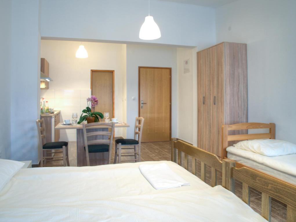 Posteľ alebo postele v izbe v ubytovaní Apartmani Matko
