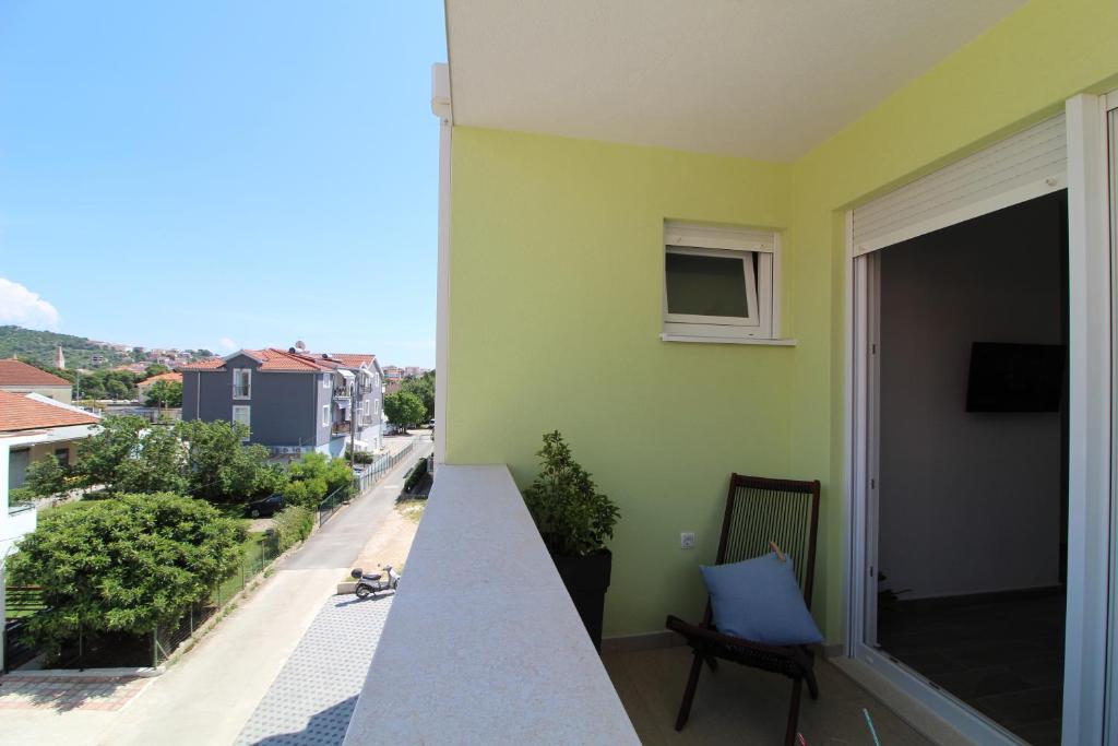 Balkón nebo terasa v ubytování Narancin Apartments