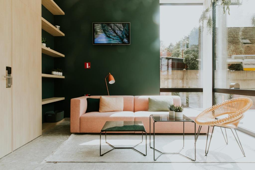 Posezení v ubytování Hotel Jerom