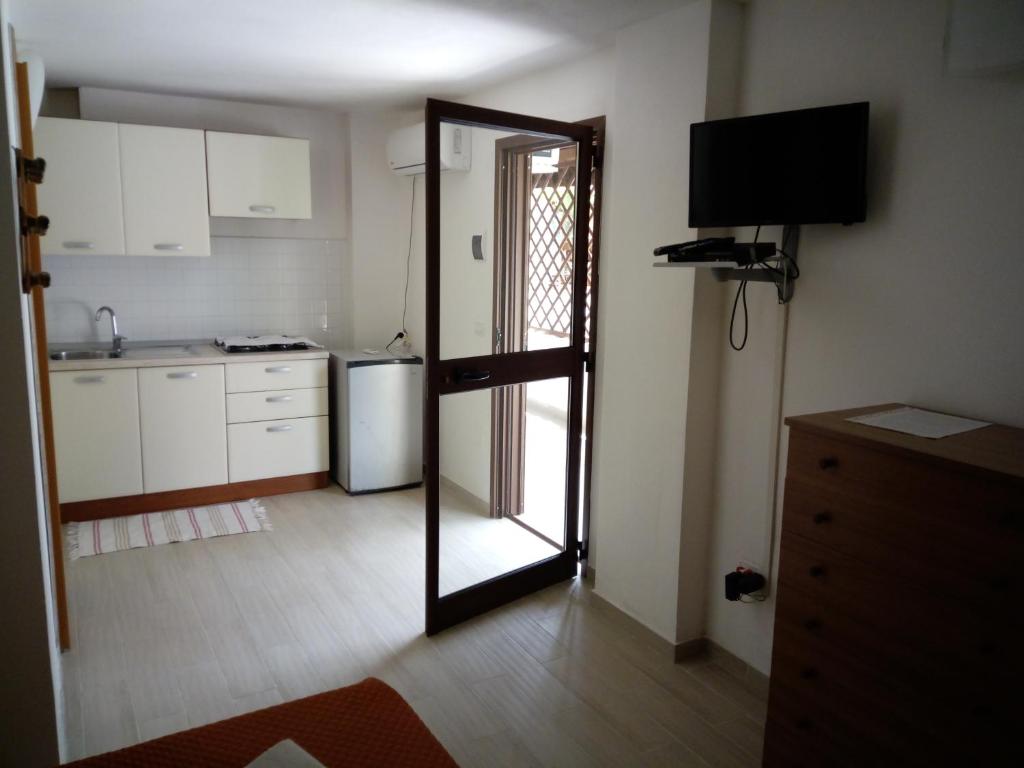 Kuchyň nebo kuchyňský kout v ubytování I Sapori Del Gargano
