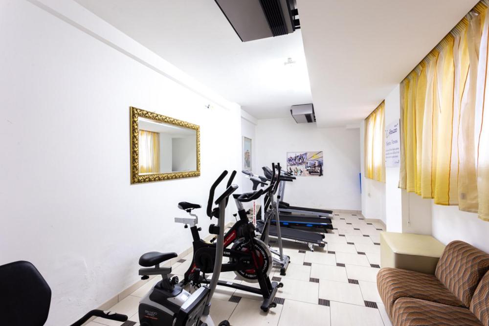Fitness centrum a/nebo fitness zařízení v ubytování Hotel Abruzzo