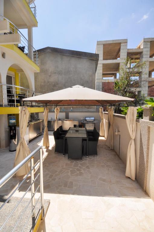 Balkón nebo terasa v ubytování Villa Medusa Apartments