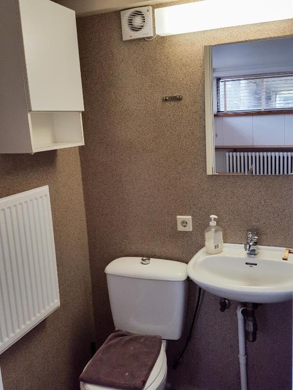 Koupelna v ubytování Travel Inn