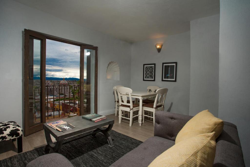 Posezení v ubytování Hotel Boutique El Palomar