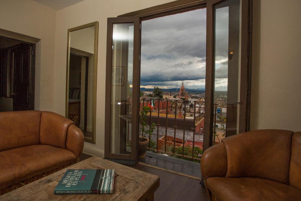 Posezení v ubytování Hotel Boutique El Palomar