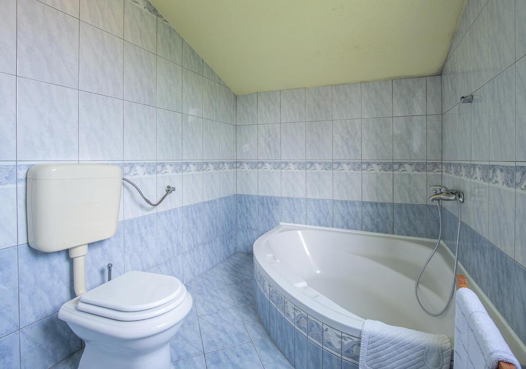 Kúpeľňa v ubytovaní Casa Tara