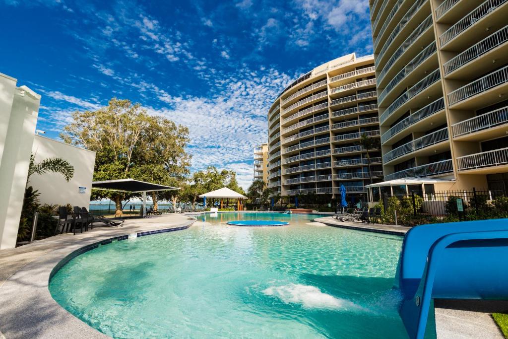 Bazén v ubytování Gemini Resort nebo v jeho okolí
