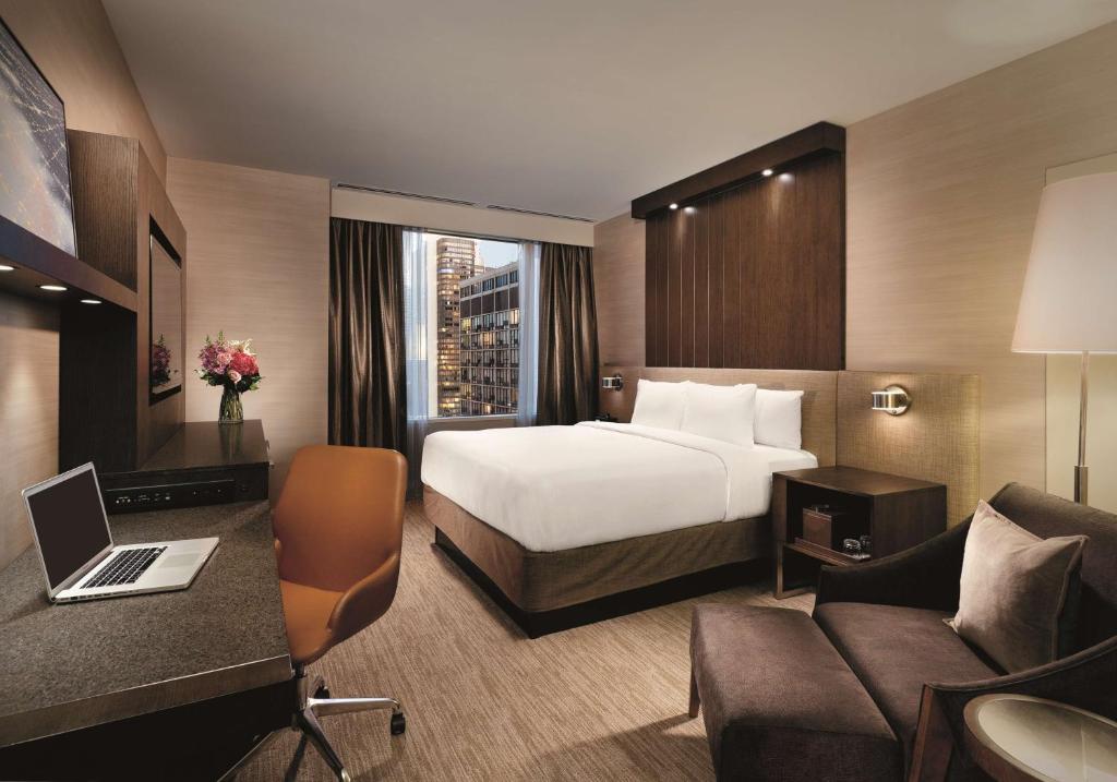 Lova arba lovos apgyvendinimo įstaigoje Hyatt Centric Chicago Magnificent Mile