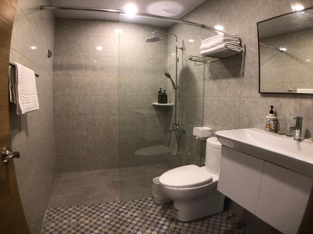 Koupelna v ubytování Hygge Homestay