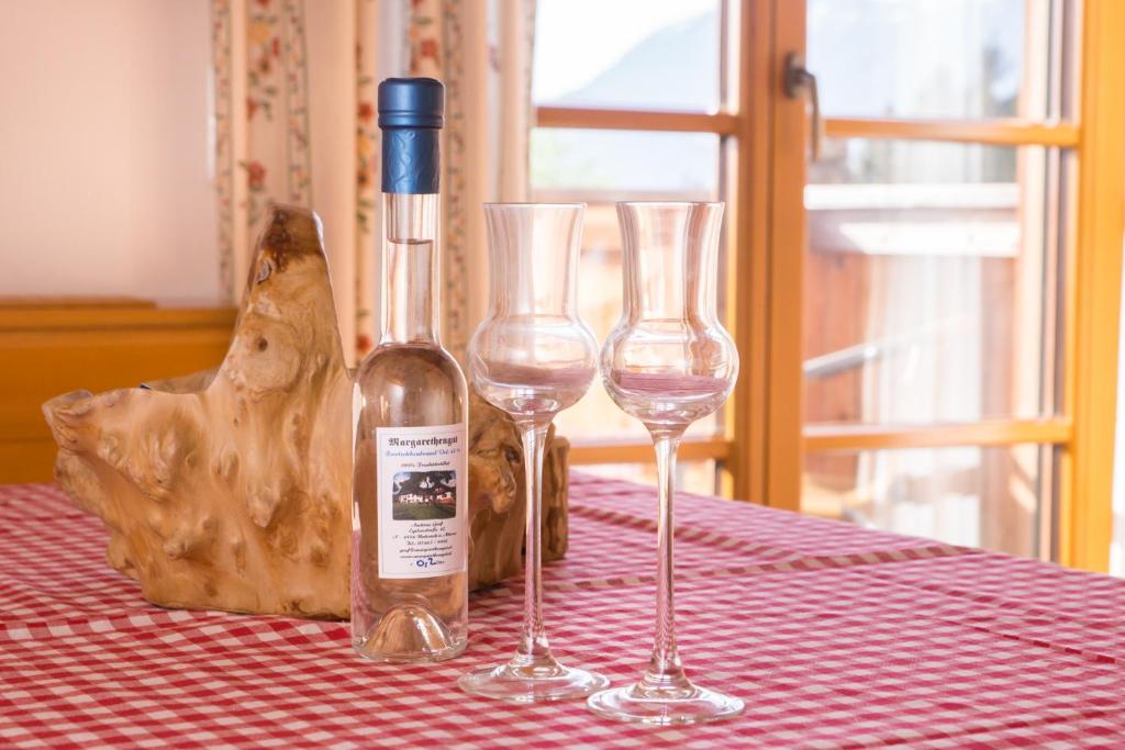Nápoje v ubytování Ferienhof Margarethengut