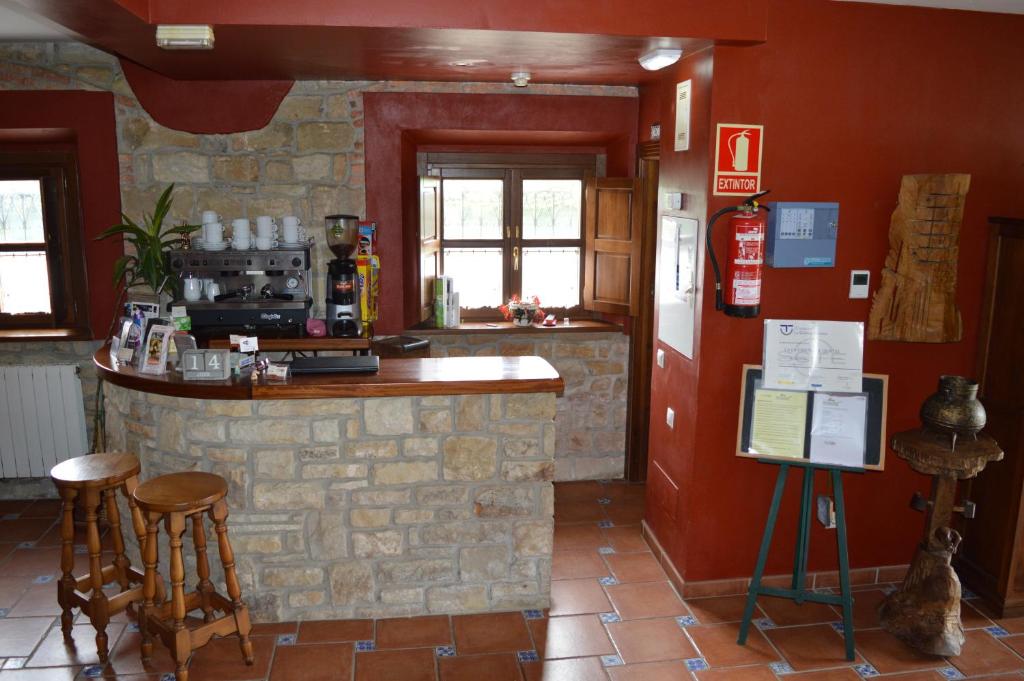 Nápoje v ubytování La Casona de Quintes