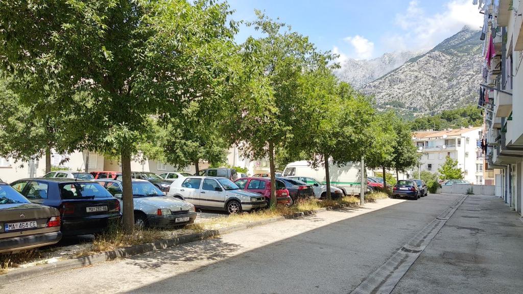 Nespecifikovaný výhled na hory nebo výhled na hory při pohledu z apartmánu
